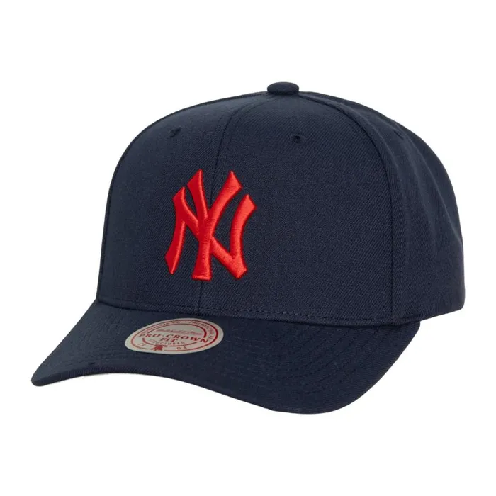 Mitchell and Ness Team Flip Pro Snapback New York Yankees Men Hats and Headwear Mitchell and Ness Team Flip Pro Snapback New York Yankees Men Hats and Headwear