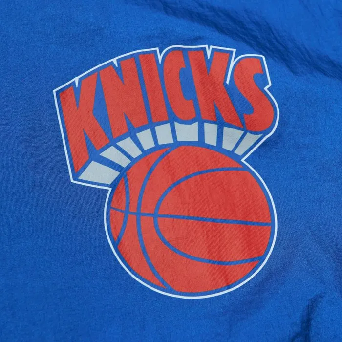 Mitchell and Ness Team OG 20 Anorak Windbreaker New York Knicks Men Jackets and Outerwear Mitchell and Ness Team OG 20 Anorak Windbreaker New York Knicks Men Jackets and Outerwear