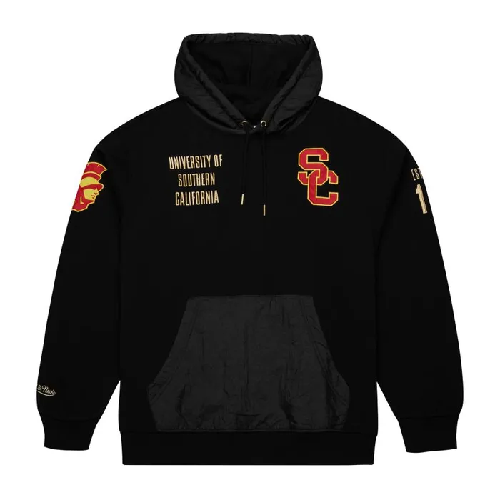 Mitchell and Ness Team OG 20 Fleece Hoodie Current Logo USC Men Hoodies and Sweatshirts Mitchell and Ness Team OG 20 Fleece Hoodie Current Logo USC Men Hoodies and Sweatshirts