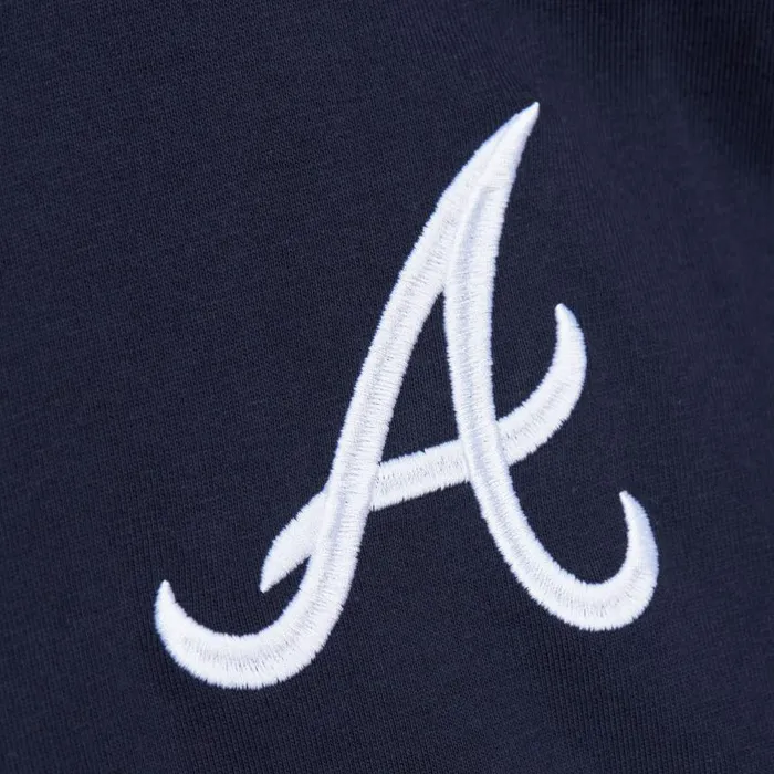 Mitchell and Ness Team OG 20 Premium SS Tee Current Logo Atlanta Braves Men TShirts and Tops Mitchell and Ness Team OG 20 Premium SS Tee Current Logo Atlanta Braves Men TShirts and Tops