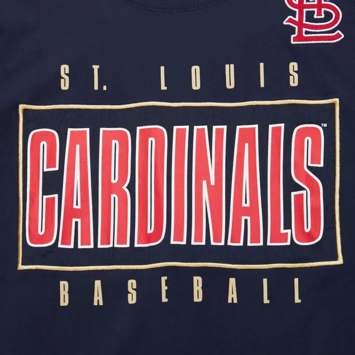 Mitchell and Ness Team OG 20 Premium SS Tee Current Logo St Louis Cardinals Men TShirts and Tops Mitchell and Ness Team OG 20 Premium SS Tee Current Logo St Louis Cardinals Men TShirts and Tops