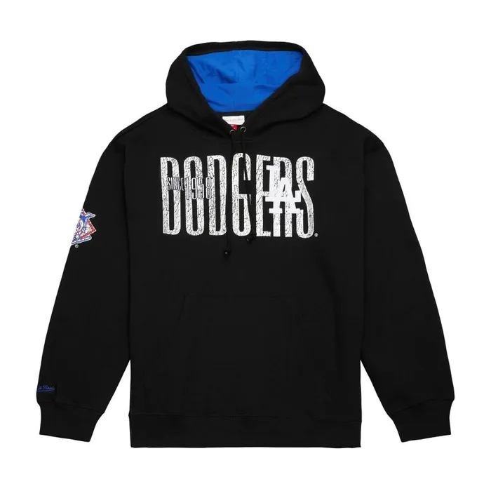 Mitchell and Ness Team OG Fleece 20 Los Angeles Dodgers Men Hoodies and Sweatshirts Mitchell and Ness Team OG Fleece 20 Los Angeles Dodgers Men Hoodies and Sweatshirts