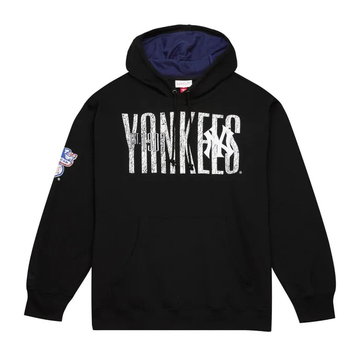 Mitchell and Ness Team OG Fleece 20 New York Yankees Men Hoodies and Sweatshirts Mitchell and Ness Team OG Fleece 20 New York Yankees Men Hoodies and Sweatshirts