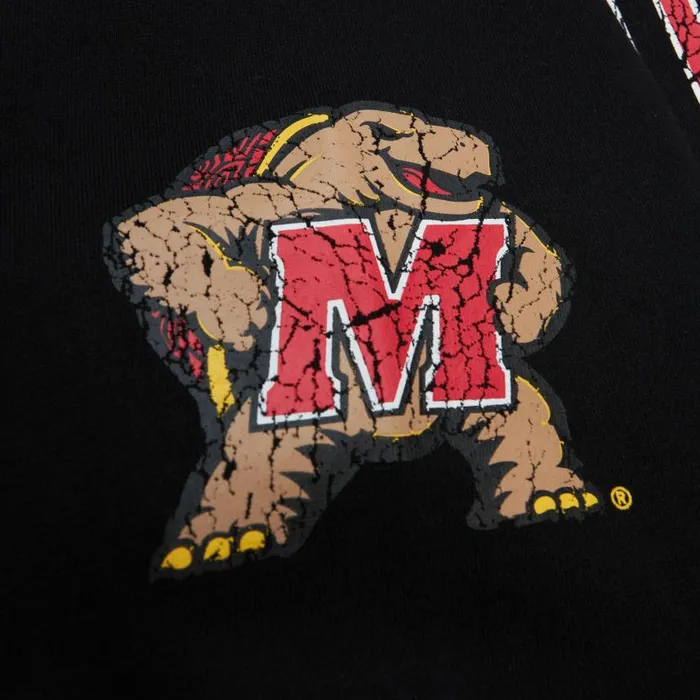 Mitchell and Ness Team OG Fleece Hoodie University Of Maryland Men Hoodies and Sweatshirts Mitchell and Ness Team OG Fleece Hoodie University Of Maryland Men Hoodies and Sweatshirts