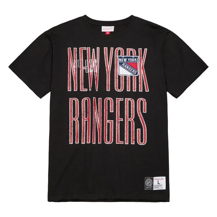 Mitchell and Ness Team OG Premium SS Tee New York Rangers Men TShirts and Tops Mitchell and Ness Team OG Premium SS Tee New York Rangers Men TShirts and Tops