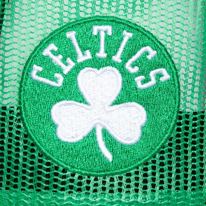 Mitchell and Ness Team Royalty Trucker Boston Celtics Men Hats and Headwear Mitchell and Ness Team Royalty Trucker Boston Celtics Men Hats and Headwear
