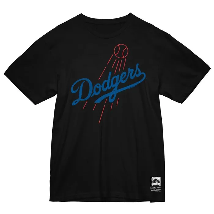 Mitchell and Ness Under The Lights Tee Los Angeles Dodgers Men TShirts and Tops Mitchell and Ness Under The Lights Tee Los Angeles Dodgers Men TShirts and Tops