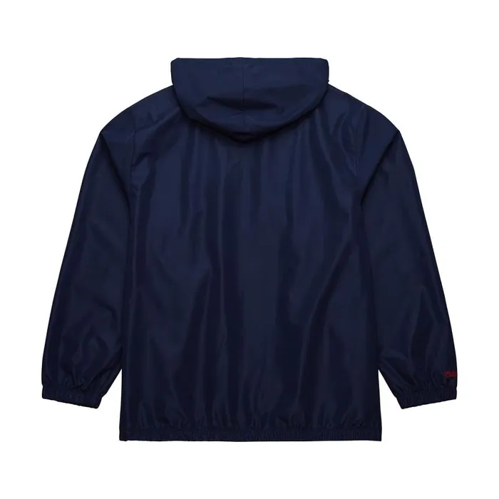 Mitchell and Ness Unlined Windbreaker Current Logo Cleveland Guardians Men Jackets and Outerwear Mitchell and Ness Unlined Windbreaker Current Logo Cleveland Guardians Men Jackets and Outerwear