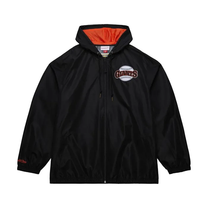 Mitchell and Ness Unlined Windbreaker Vintage Logo San Francisco Giants Men Jackets and Outerwear Mitchell and Ness Unlined Windbreaker Vintage Logo San Francisco Giants Men Jackets and Outerwear