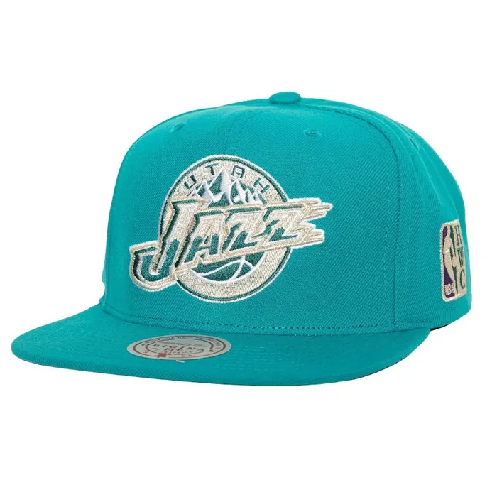 Mitchell and Ness Watch Me Shine Snapback HWC Utah Jazz Men Hats and Headwear Mitchell and Ness Watch Me Shine Snapback HWC Utah Jazz Men Hats and Headwear