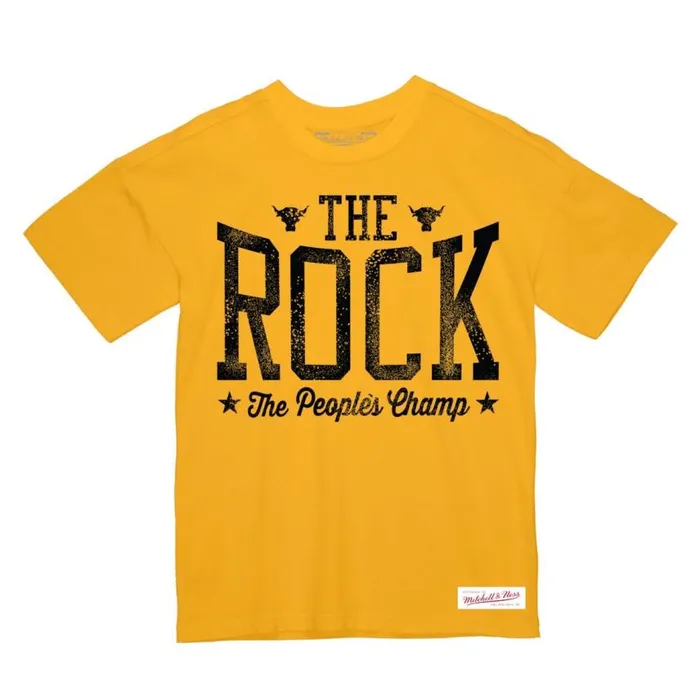 Mitchell and Ness WMXL Peoples Tee The Rock Men TShirts and Tops