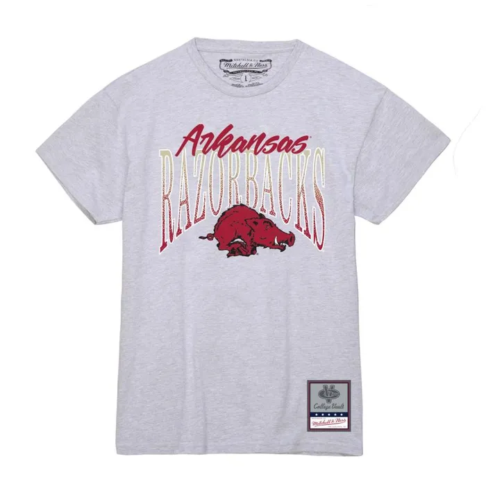 Mitchell and Ness Women039s Script Arc Tee University Of Arkansas Women TShirts and Tops Mitchell and Ness Women039s Script Arc Tee University Of Arkansas Women TShirts and Tops