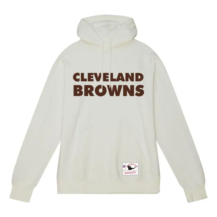Mitchell and Ness Wordmark 1 Hoodie Cleveland Browns Men Hoodies and Sweatshirts Mitchell and Ness Wordmark 1 Hoodie Cleveland Browns Men Hoodies and Sweatshirts