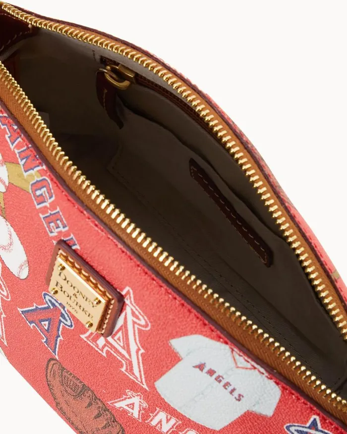 MLB Angels Suki Crossbody Angels Women Dooney and Bourke Crossbodies MLB Angels Suki Crossbody Angels Women Dooney and Bourke Crossbodies