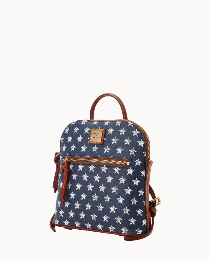 MLB Astros Small Backpack Astros Women Dooney and Bourke Backpacks MLB Astros Small Backpack Astros Women Dooney and Bourke Backpacks