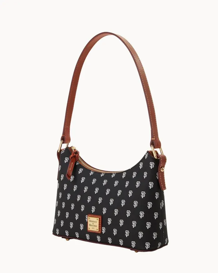 MLB Giants Baguette Giants Women Dooney and Bourke Shoulder Bags MLB Giants Baguette Giants Women Dooney and Bourke Shoulder Bags