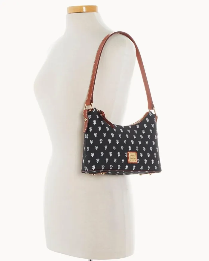 MLB Giants Baguette Giants Women Dooney and Bourke Shoulder Bags MLB Giants Baguette Giants Women Dooney and Bourke Shoulder Bags