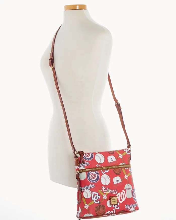 MLB Nationals Crossbody Nationals Women Dooney and Bourke Crossbodies MLB Nationals Crossbody Nationals Women Dooney and Bourke Crossbodies