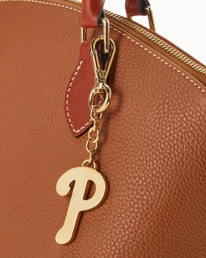 MLB Philadelphia Phillies Pendant Key Chain Gold Women Dooney and Bourke Key Keepers and Charms MLB Philadelphia Phillies Pendant Key Chain Gold Women Dooney and Bourke Key Keepers and Charms