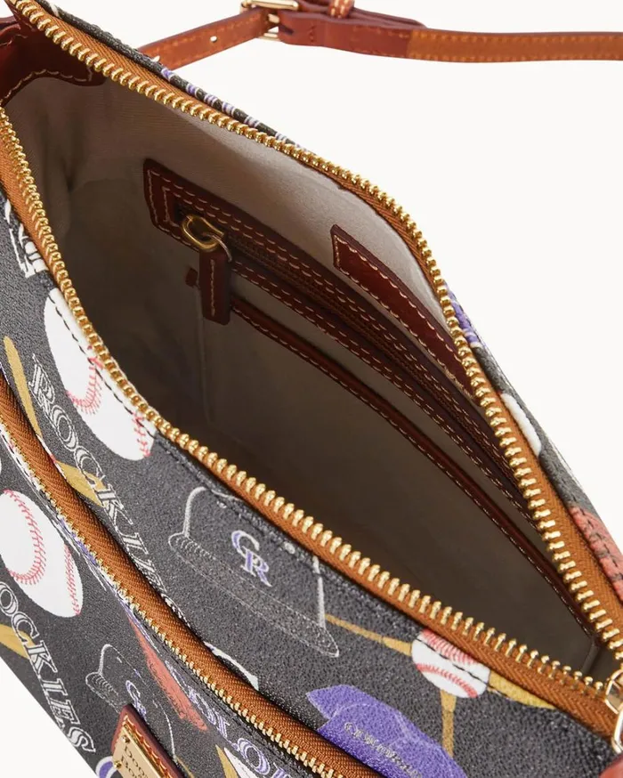 MLB Rockies Crossbody Rockies Women Dooney and Bourke Crossbodies MLB Rockies Crossbody Rockies Women Dooney and Bourke Crossbodies