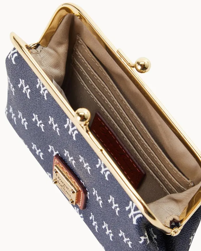 MLB Yankees Large Framed Purse Yankees Women Dooney and Bourke Wallets MLB Yankees Large Framed Purse Yankees Women Dooney and Bourke Wallets