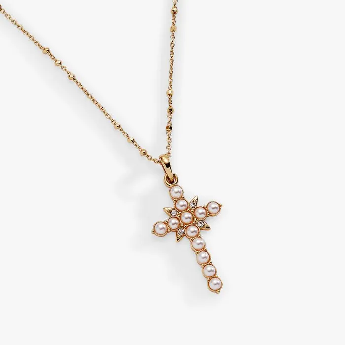Necklaces Women Alex And Ani Divine Guides Cross Pendant Necklace Gold