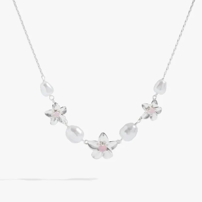 Necklaces Women Alex And Ani Plumeria Pearl Necklace Silver