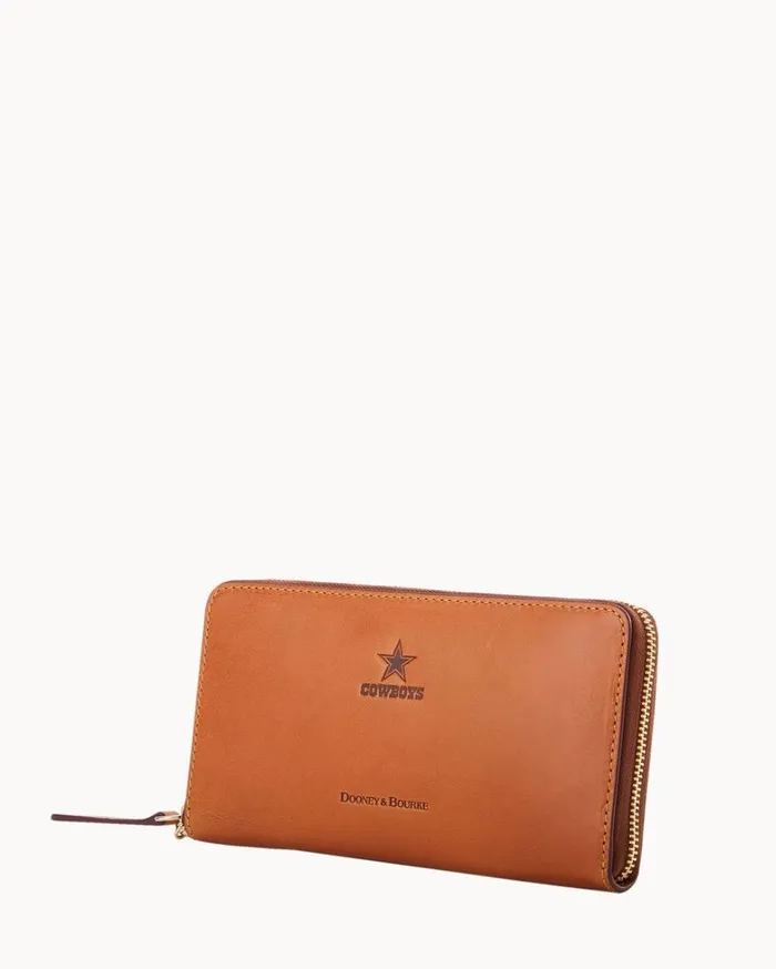 NFL Cowboys Large Zip Around Wristlet Cowboys Women Dooney and Bourke Wallets NFL Cowboys Large Zip Around Wristlet Cowboys Women Dooney and Bourke Wallets