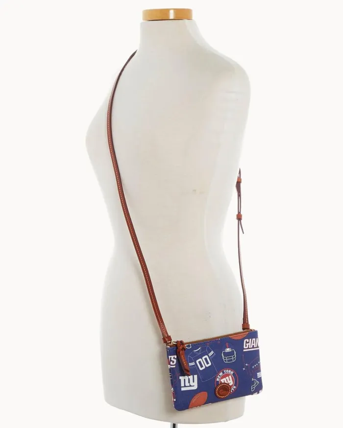NFL Giants Top Zip Crossbody Giants Women Dooney and Bourke Crossbodies NFL Giants Top Zip Crossbody Giants Women Dooney and Bourke Crossbodies