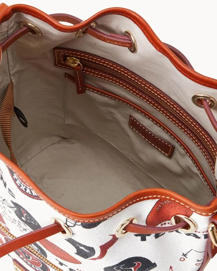NFL Texans Drawstring Texans Women Dooney and Bourke Shoulder Bags NFL Texans Drawstring Texans Women Dooney and Bourke Shoulder Bags