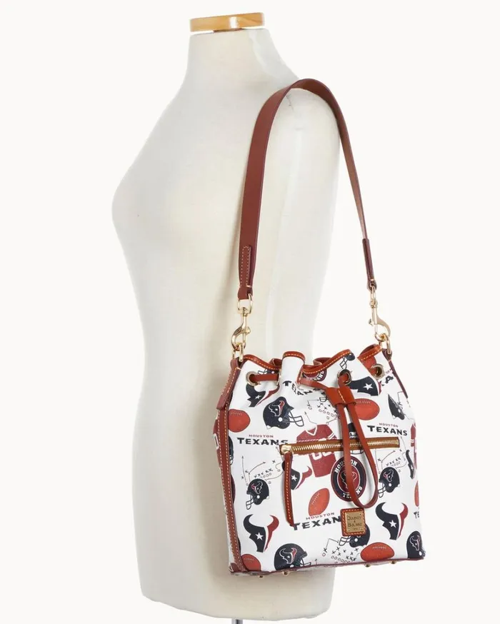 NFL Texans Drawstring Texans Women Dooney and Bourke Shoulder Bags NFL Texans Drawstring Texans Women Dooney and Bourke Shoulder Bags