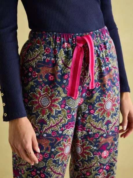Nightwear Women Joules Navy Cotton Pyjama Bottoms
