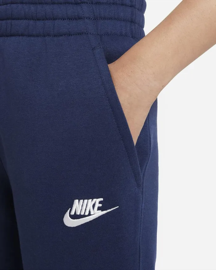 Older Kids 7 8211 15 Years Kids Nike Sportswear Club Fleece Midnight Navywhite