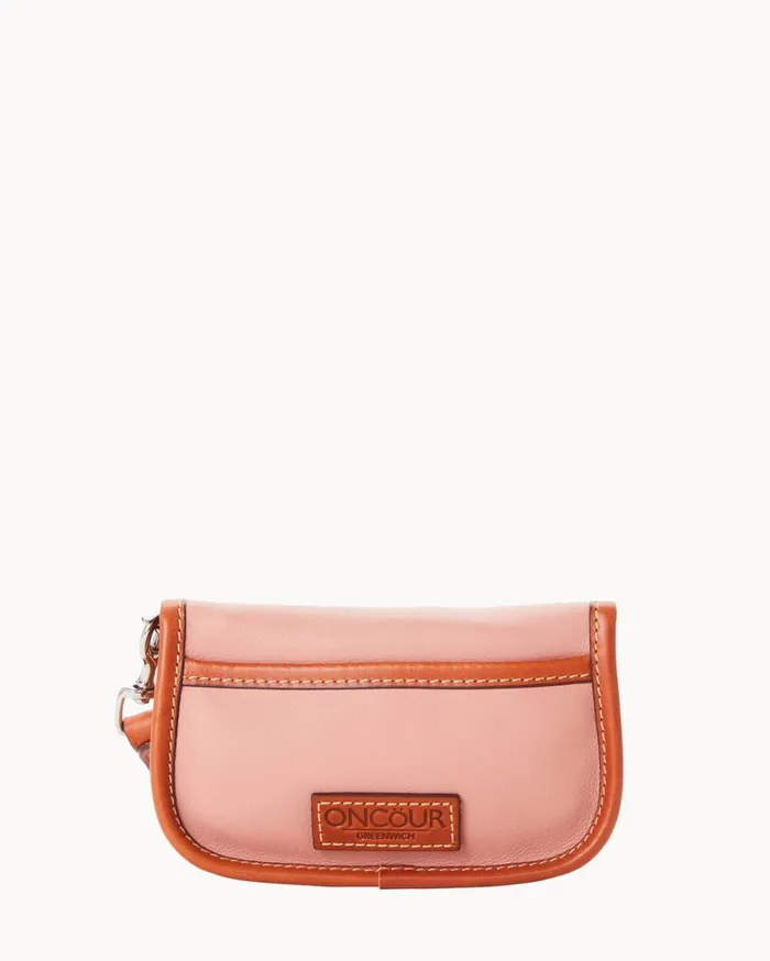 Oncour Elba Flap Wristlet Blush Women Dooney and Bourke Wallets Oncour Elba Flap Wristlet Blush Women Dooney and Bourke Wallets