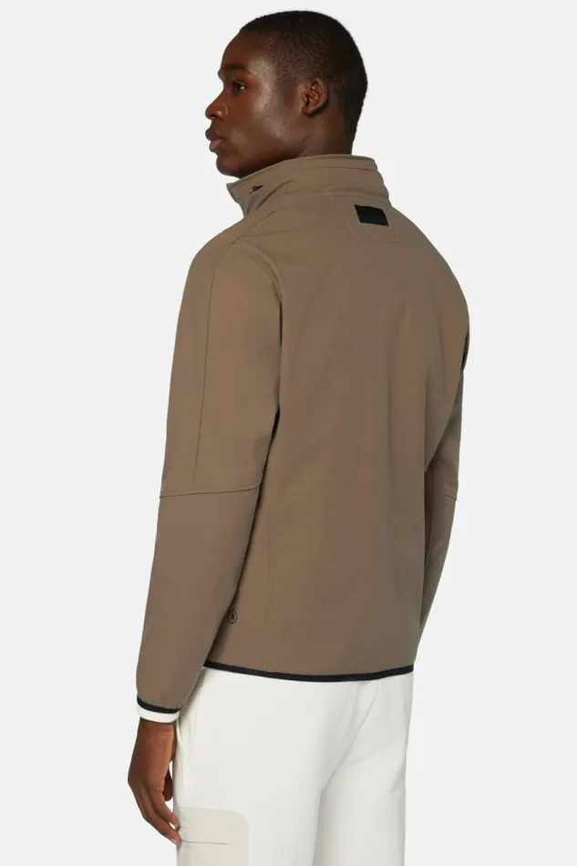 Outerwear Men Boggi Milano B Tech Recycled Technical Fabric Jacket Taupe Outerwear Men Boggi Milano B Tech Recycled Technical Fabric Jacket Taupe