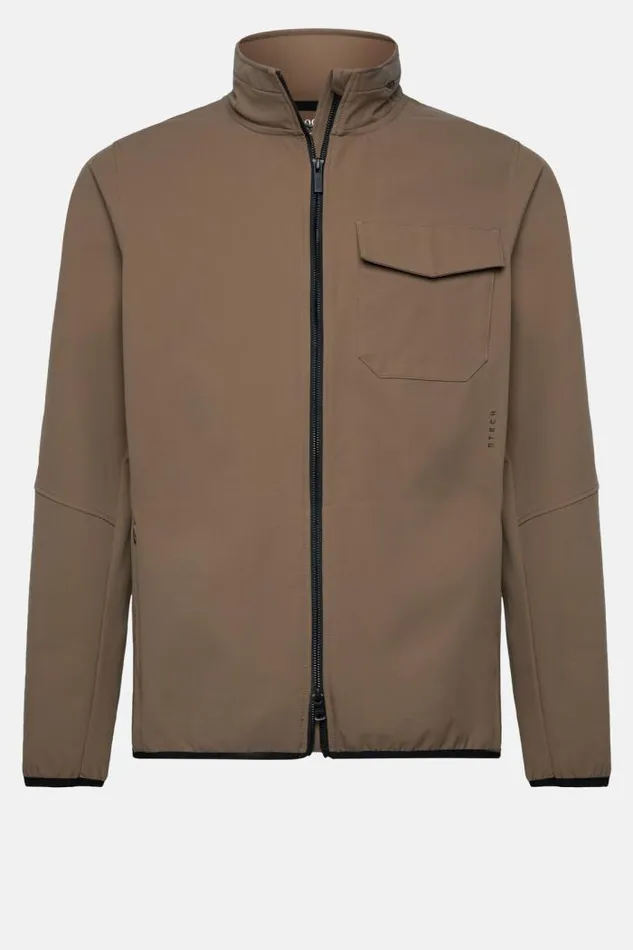 Outerwear Men Boggi Milano B Tech Recycled Technical Fabric Jacket Taupe Outerwear Men Boggi Milano B Tech Recycled Technical Fabric Jacket Taupe
