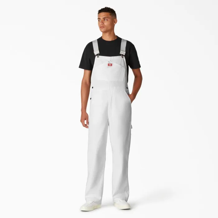 Painter039s Bib Overalls White White wh Men Dickies Painter Pants Painter039s Bib Overalls White White wh Men Dickies Painter Pants