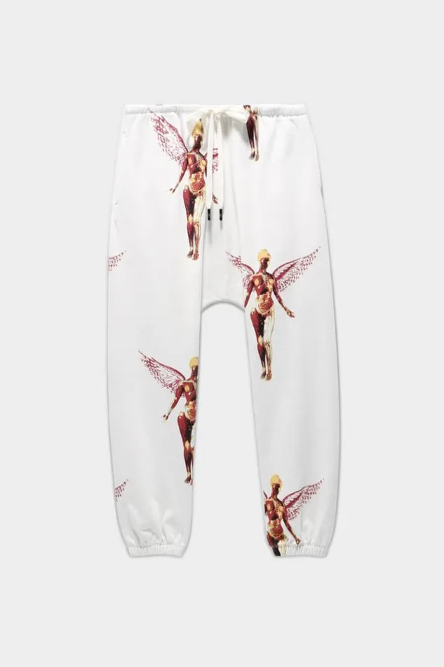 Pants and Skirts Nirvana In Utero Drop Sweatpant 8211 Ecru R13 Women