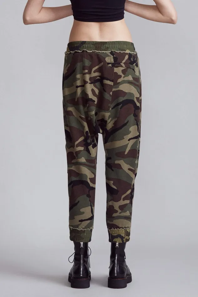Pants and Skirts R13 Women Harem Sweatpant 8211 Camo Pants and Skirts R13 Women Harem Sweatpant 8211 Camo