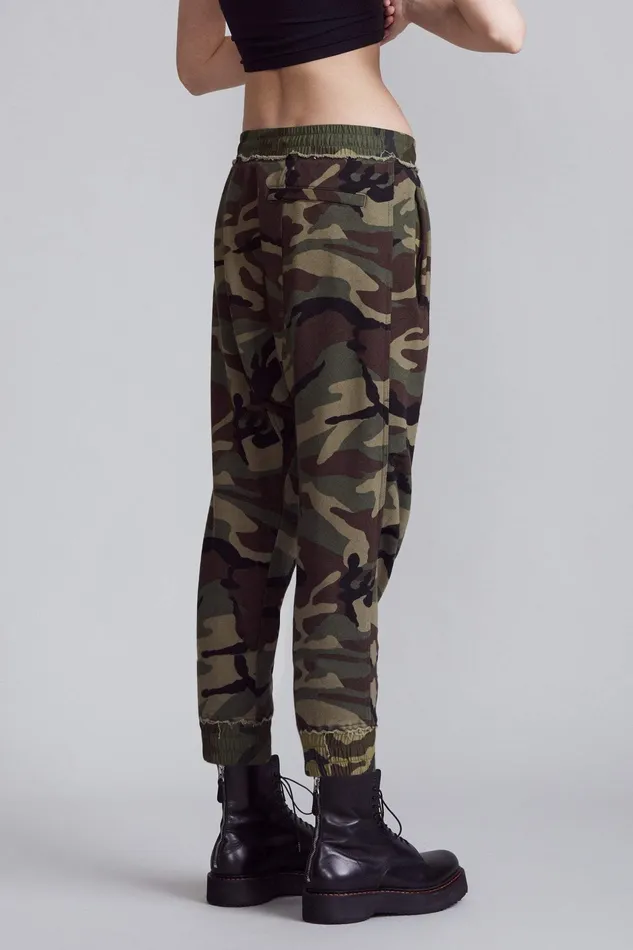 Pants and Skirts R13 Women Harem Sweatpant 8211 Camo Pants and Skirts R13 Women Harem Sweatpant 8211 Camo