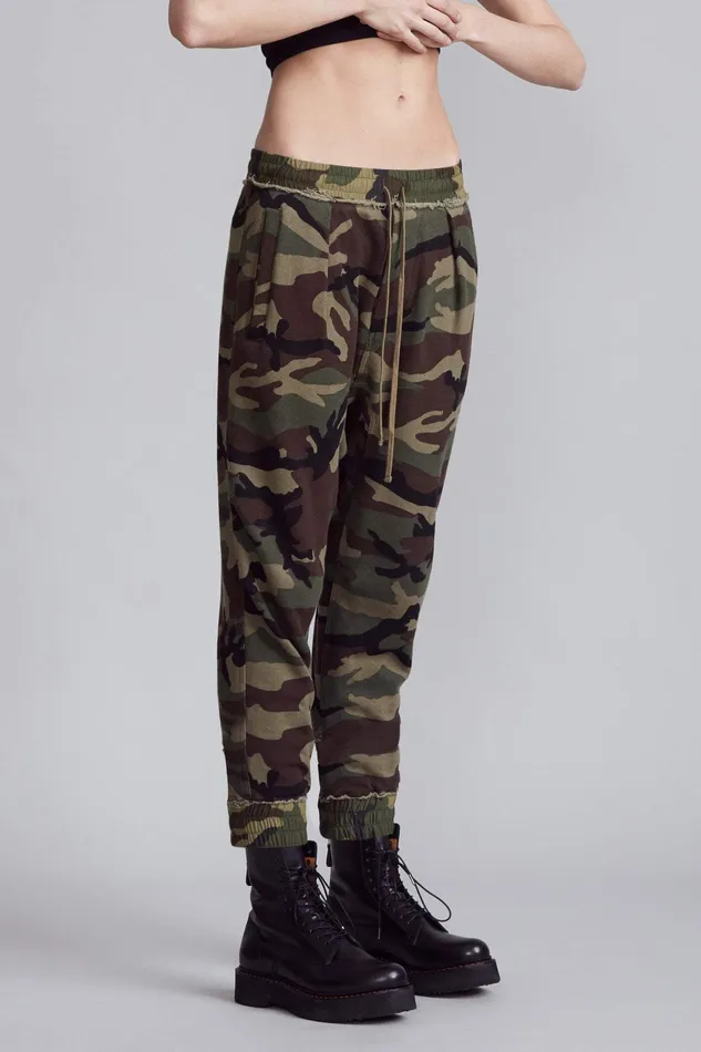 Pants and Skirts R13 Women Harem Sweatpant 8211 Camo Pants and Skirts R13 Women Harem Sweatpant 8211 Camo