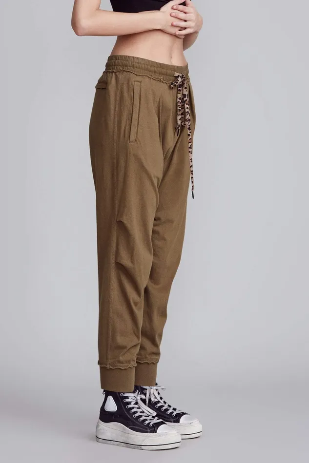Pants and Skirts R13 Women Harem Sweatpant 8211 Olive Pants and Skirts R13 Women Harem Sweatpant 8211 Olive