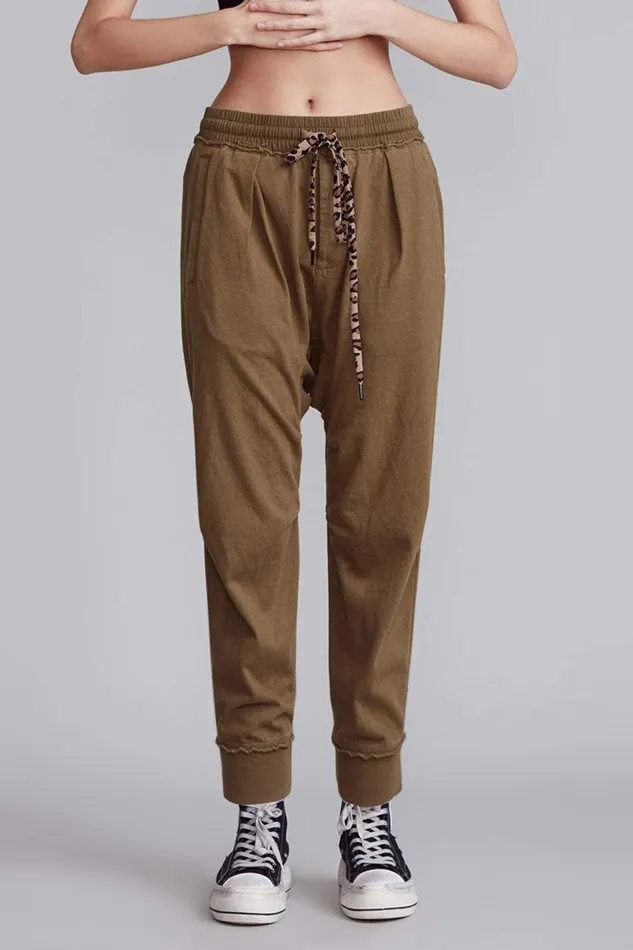 Pants and Skirts R13 Women Harem Sweatpant 8211 Olive Pants and Skirts R13 Women Harem Sweatpant 8211 Olive