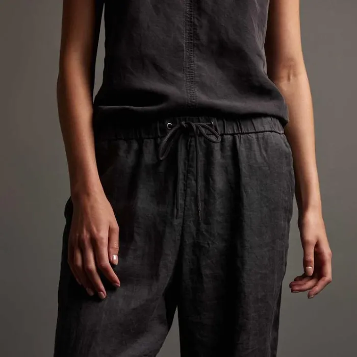 PantsDenim Women James Perse Lightweight Linen Pant Magma Pigment