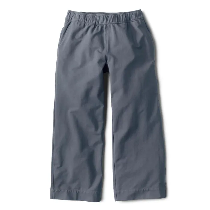 Pants Women Orvis FlexDay Natural Fit WideLeg Cropped Pants Carbon