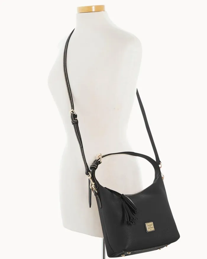 Pebble Grain Paige Crossbody Black Black Women Dooney and Bourke Crossbodies Pebble Grain Paige Crossbody Black Black Women Dooney and Bourke Crossbodies
