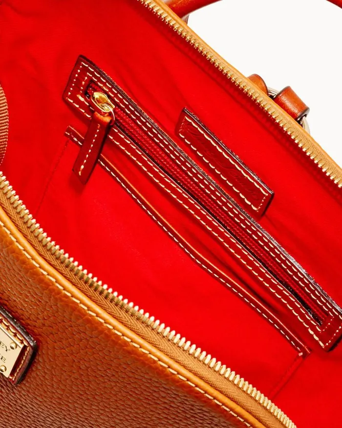 Pebble Grain Zip Pod Backpack Caramel Women Dooney and Bourke Backpacks Pebble Grain Zip Pod Backpack Caramel Women Dooney and Bourke Backpacks