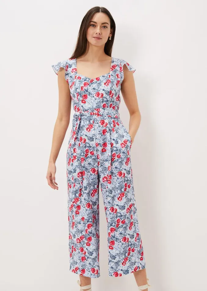 Phase Eight Dresses Abbiana Tulip Jumpsuit Multicoloured 8211 Women