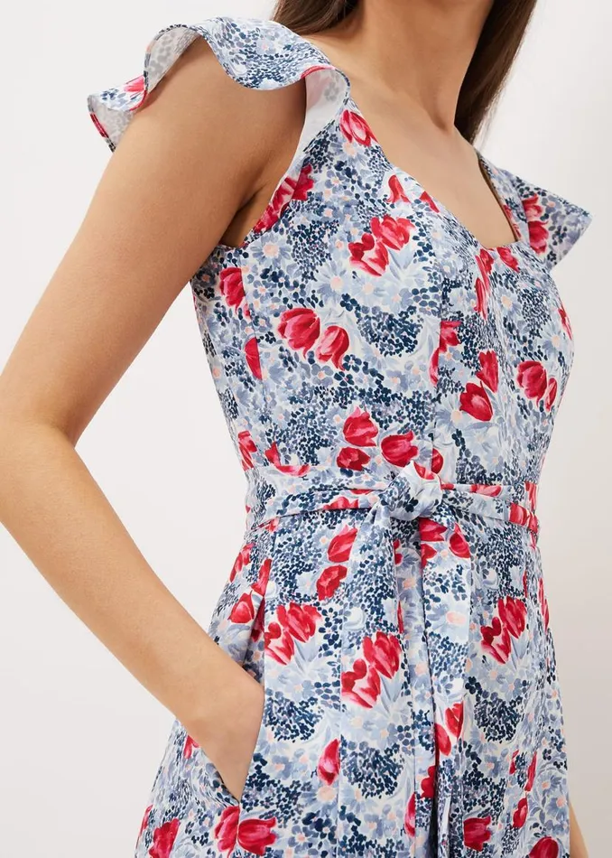 Phase Eight Dresses Abbiana Tulip Jumpsuit Multicoloured 8211 Women