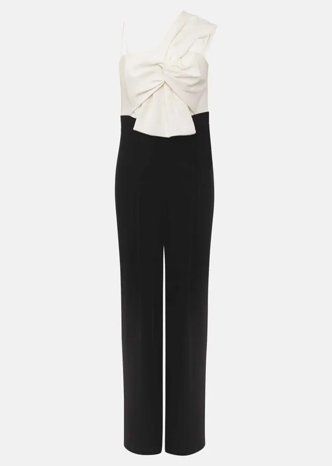 Phase Eight Dresses Amethyst Bandeau Jumpsuit Oysterblack 8211 Women